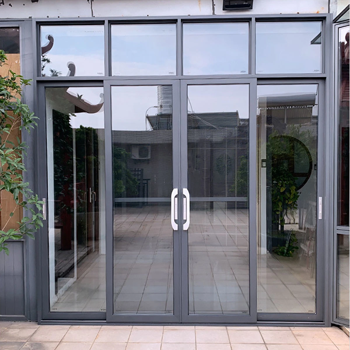 ALUMINIUM, TOUGHENED GLASS DOOR2